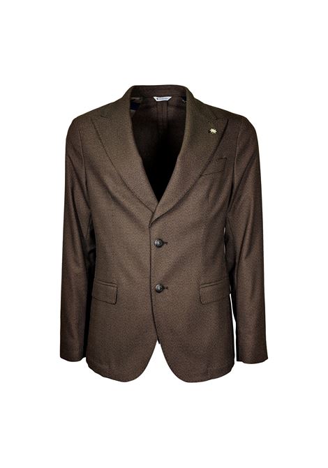 Manuel Ritz brown micro houndstooth jacket MANUEL RITZ | suits Jacket | 2732G2748Y 19362828